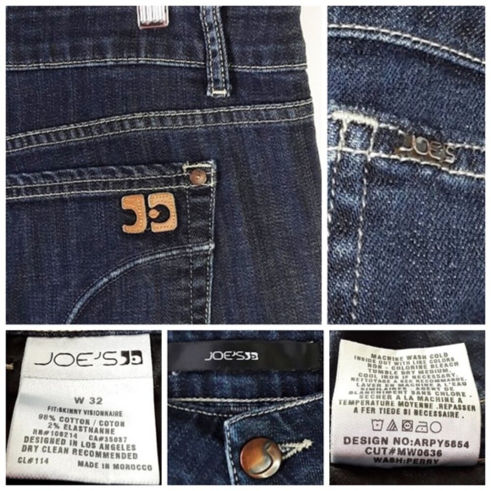 Joe's Visionaire Skinny Jeans - 32 - Picture 3 of 8